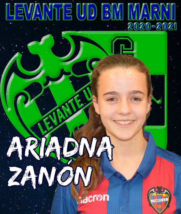 Ariadna Zanón, nuestra jugadora cadete, convocada por la R.F.E. Balonmano